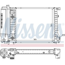 Nissens | Kühler, Motorkühlung | 60731A