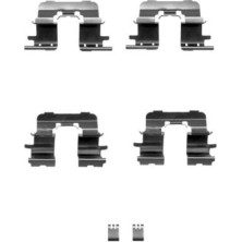 Hella | Zubehörsatz, Scheibenbremsbelag | 8DZ 355 203-911
