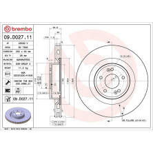 Brembo | Bremsscheibe | 09.D027.11