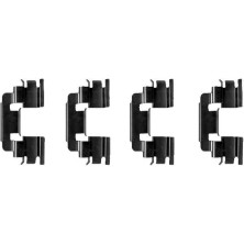 Hella | Zubehörsatz, Scheibenbremsbelag | 8DZ 355 202-811