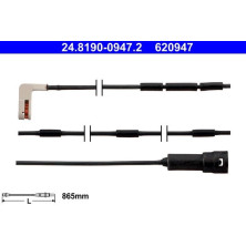 24.8190-0947.2 Warnkontakt, Bremsbelagverschleiß