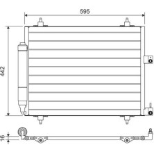 Valeo | Kondensator, Klimaanlage | 817579
