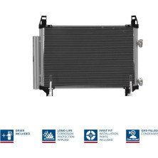 Nissens | Kondensator, Klimaanlage | 940050
