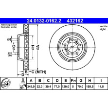 24.0132-0162.2 Bremsscheibe