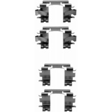 Hella | Zubehörsatz, Scheibenbremsbelag | 8DZ 355 202-831