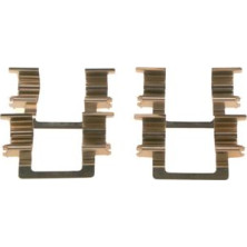 BOSCH | Zubehörsatz, Scheibenbremsbelag | 1 987 474 387