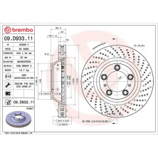 Brembo | Bremsscheibe | 09.D933.11
