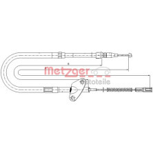 Metzger | Seilzug, Feststellbremse | 10.9872