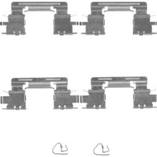 Hella | Zubehörsatz, Scheibenbremsbelag | 8DZ 355 204-911