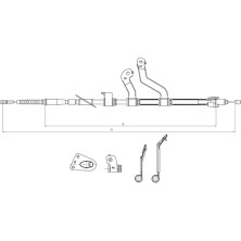 17.2580 Seilzug, Feststellbremse