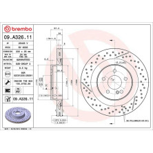 Brembo | Bremsscheibe | 09.A326.11