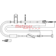 11.5744 Seilzug, Feststellbremse