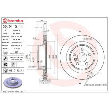 Brembo | Bremsscheibe | 09.D112.11