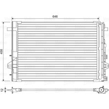 Valeo | Kondensator, Klimaanlage | 814035