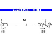 ATE | Bremsschlauch | 24.5239-0180.3