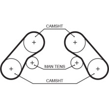 Gates | Zahnriemen | 5576XS