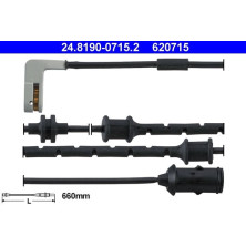 24.8190-0715.2 Warnkontakt, Bremsbelagverschleiß
