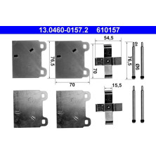 13.0460-0157.2 Zubehörsatz, Scheibenbremsbelag
