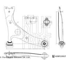 Blue Print | Lenker, Radaufhängung | ADBP860200 Blue Print | Lenker, Radaufhängung | ADBP860200