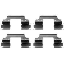 Hella | Zubehörsatz, Scheibenbremsbelag | 8DZ 355 203-141