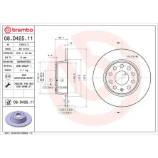 Brembo | Bremsscheibe | 08.D425.11