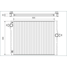 Valeo | Kühler, Motorkühlung | 701172