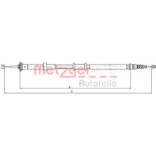 12.0727 Seilzug, Feststellbremse