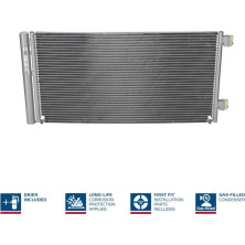 Nissens | Kondensator, Klimaanlage | 940204