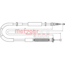 12.0722 Seilzug, Feststellbremse