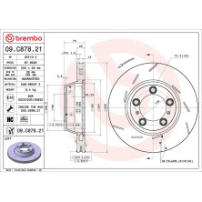 Brembo | Bremsscheibe | 09.C878.21