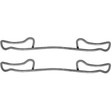 Hella | Zubehörsatz, Bremssattel | 8DZ 355 201-241