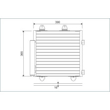 Valeo | Kondensator, Klimaanlage | 822577