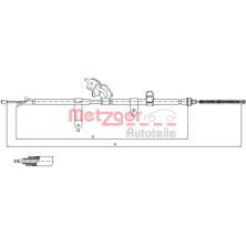 17.1080 Seilzug, Feststellbremse