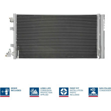 Nissens | Kondensator, Klimaanlage | 940160