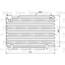 Valeo | Kondensator, Klimaanlage | 814034