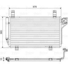 Valeo | Kondensator, Klimaanlage | 814048