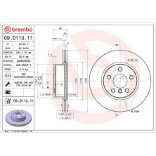 Brembo | Bremsscheibe | 09.D113.11