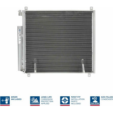 Nissens | Kondensator, Klimaanlage | 941170