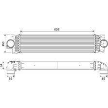 Valeo | Ladeluftkühler | 818687