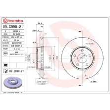 Brembo | Bremsscheibe | 09.C990.21