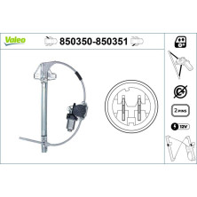 Valeo | Fensterheber | 850350 Valeo | Fensterheber | 850350