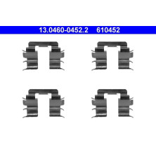ATE | Zubehörsatz, Scheibenbremsbelag | 13.0460-0452.2