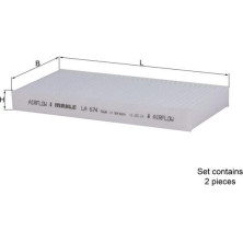 Knecht | Filter, Innenraumluft | LA 674/S
