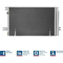 Nissens | Kondensator, Klimaanlage | 940022