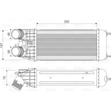 Valeo | Ladeluftkühler | 818547