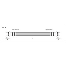 4111153 Bremsschlauch GREENPARTS