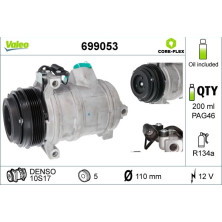 Valeo | Kompressor, Klimaanlage | 699053