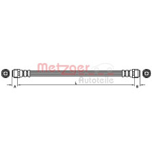 4110729 Bremsschlauch