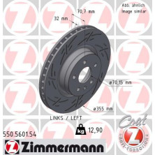 Zimmermann | Bremsscheibe | 550.5601.54