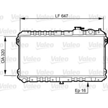 Valeo | Kühler, Motorkühlung | 731437